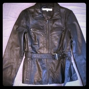 Kenneth Cole women's leather jacket